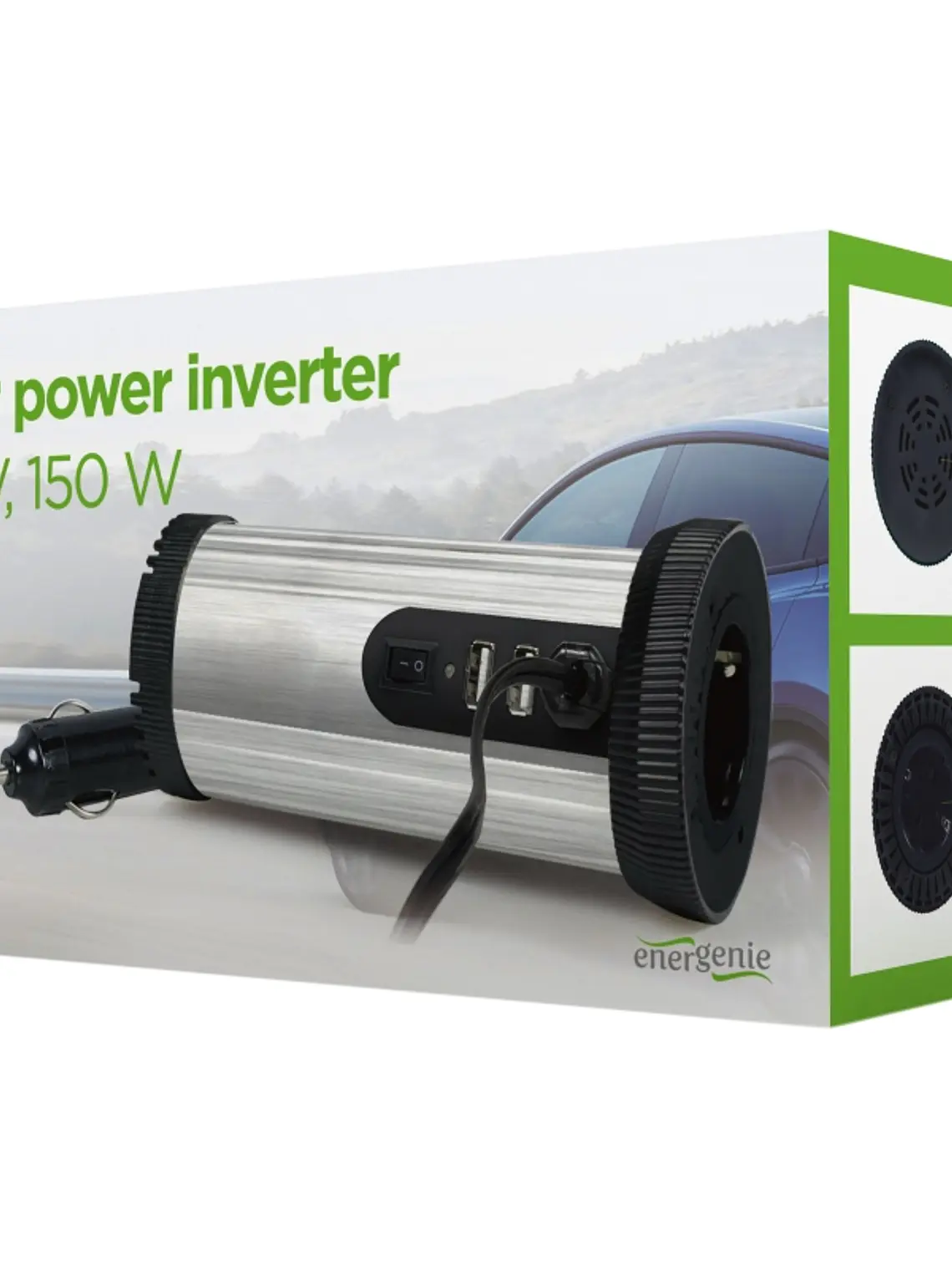Gembird Power Inverter 12V to 230V (150Watt) 4