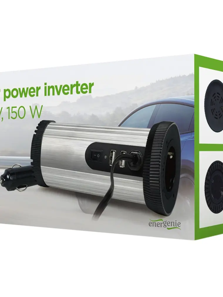 Gembird Power Inverter 12V to 230V (150Watt) 4
