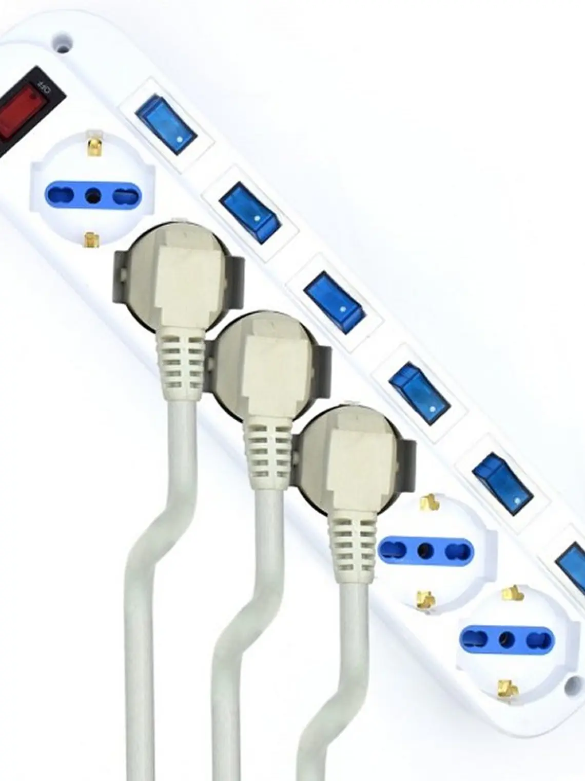 EWENT EW3932-3m Regleta 6 Tomas / 6 interruptor 3m 2