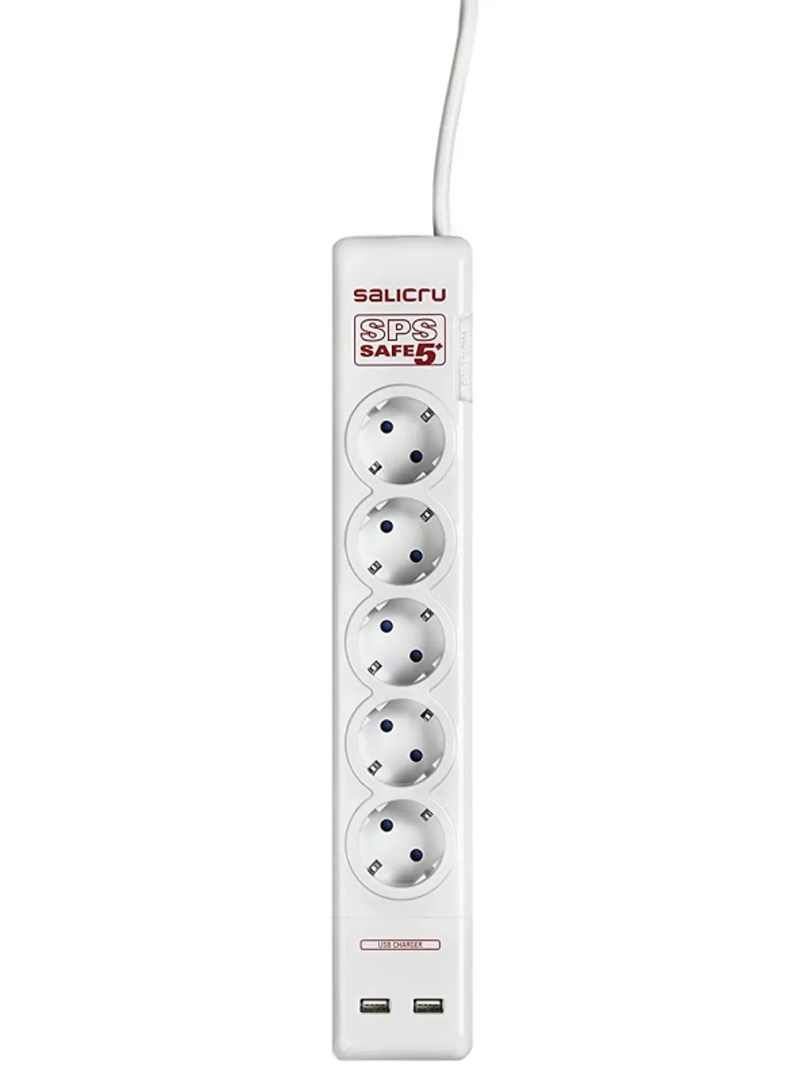 Salicru SPS SAFE 5+ Regleta con Protección 5 Tomas 2