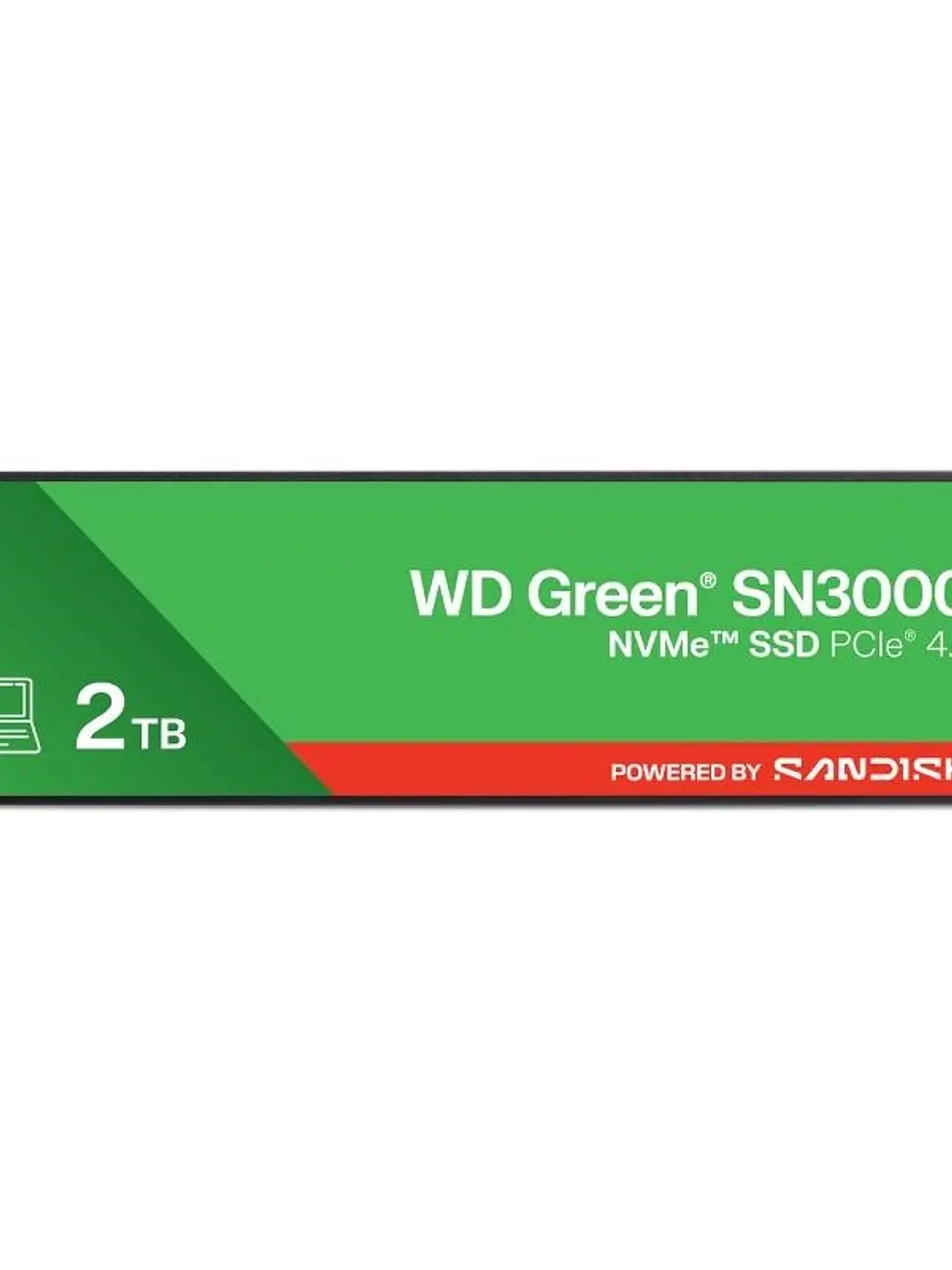 WD Green SN3000 SSD 2TB PCIe Gen4  NVMe 1