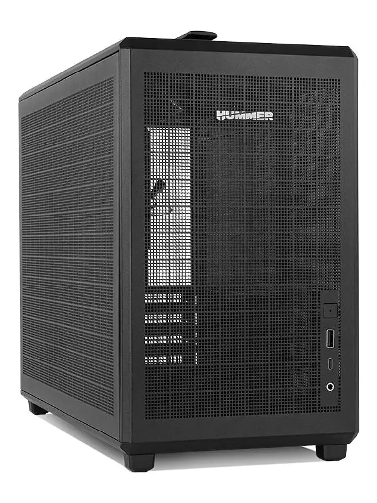 NOX Caja Mini torre M-ATX HUMMER REFRESH mesh Negr 1
