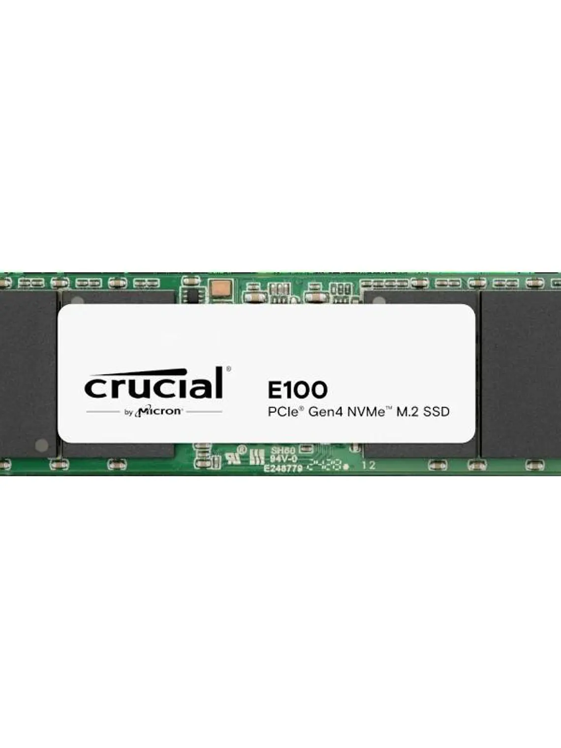 Crucial E100 SSD 480GB M.2 PCIe 4.0 NVMe 3