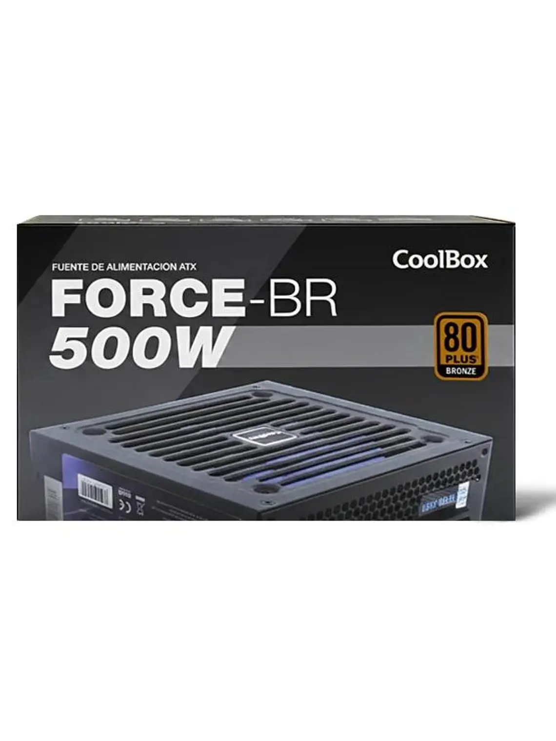 CoolBox Fuente AL. ATX FORCE-BR500 BRONZE Retail 1
