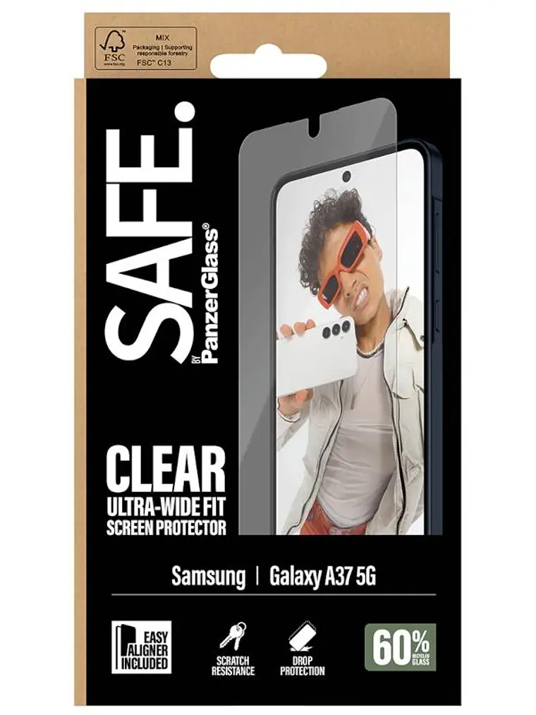 SAFE by PanzerGlass Protector Samsung A37 3