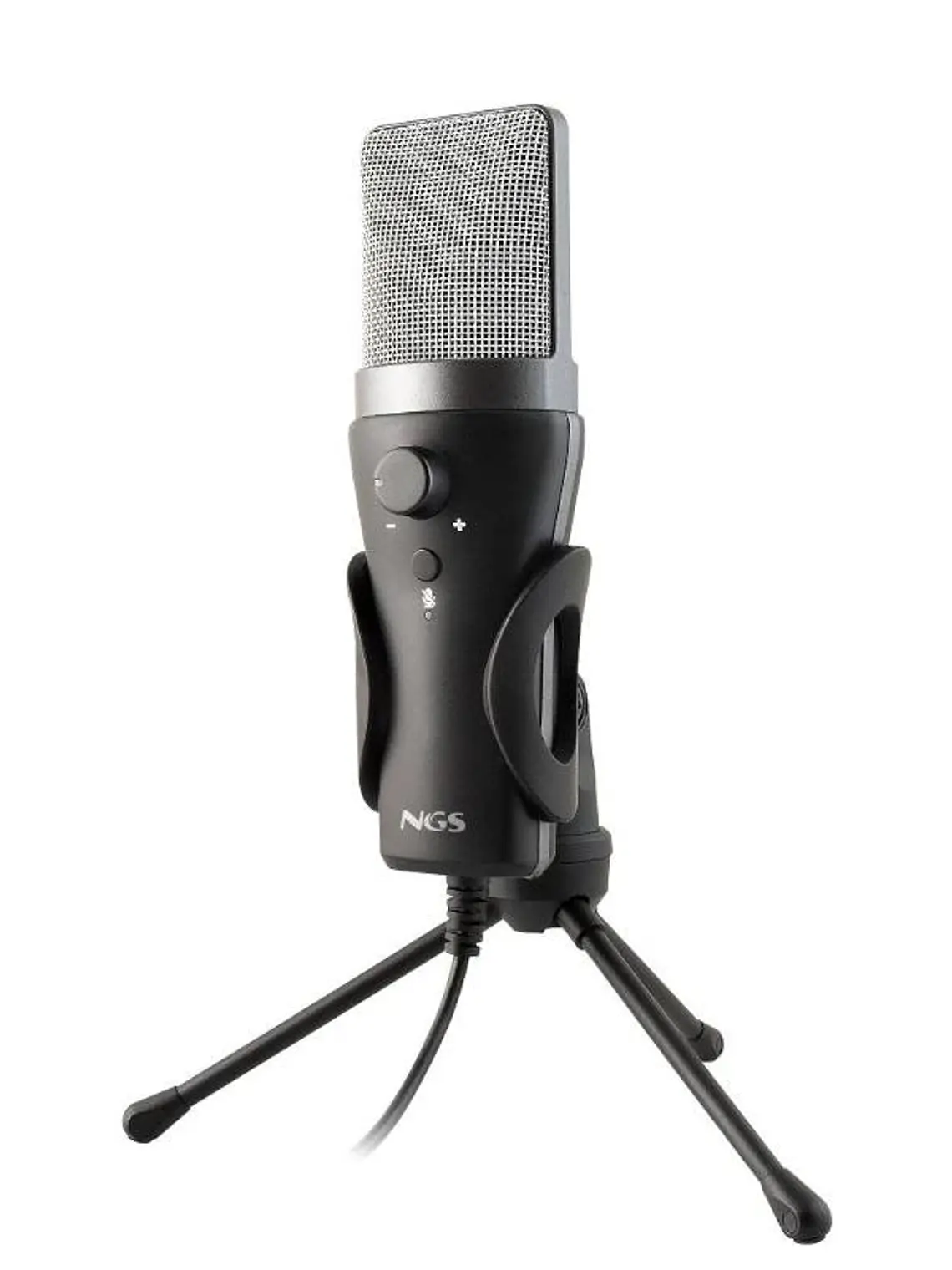 NGS Micrófono PC Usb con soporte tripode 1