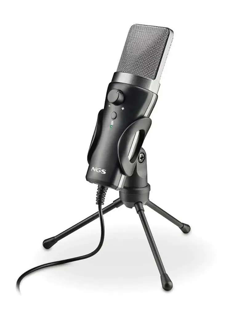 NGS Micrófono PC Usb con soporte tripode 2