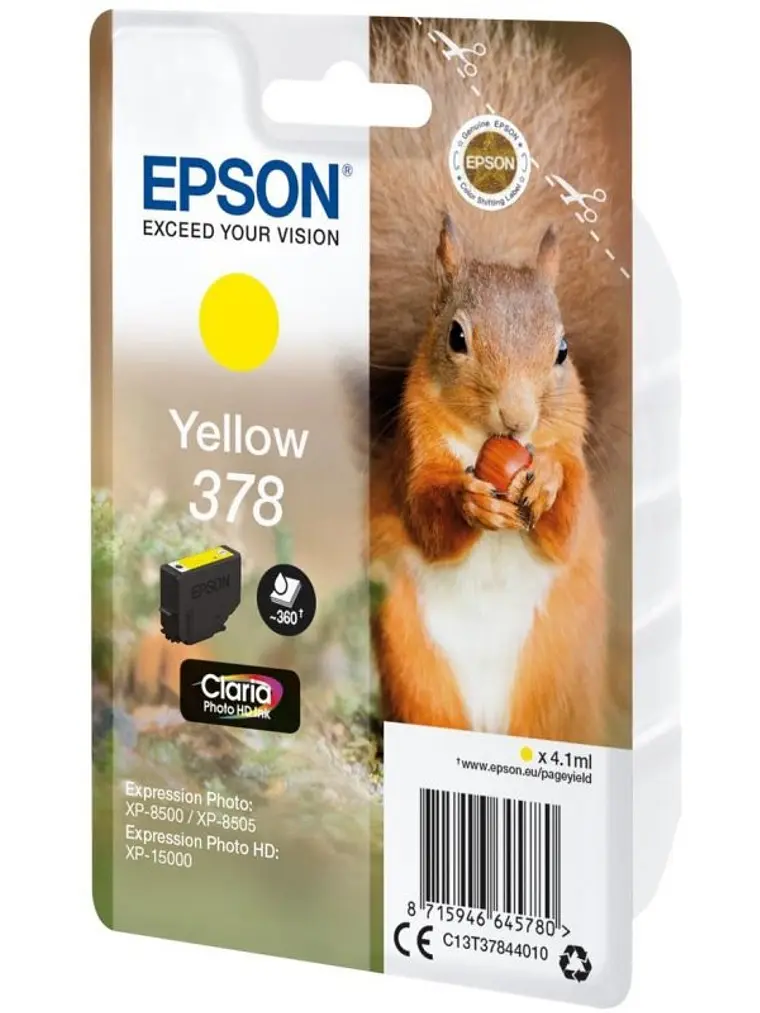 Epson Cartucho 378 Amarillo 1