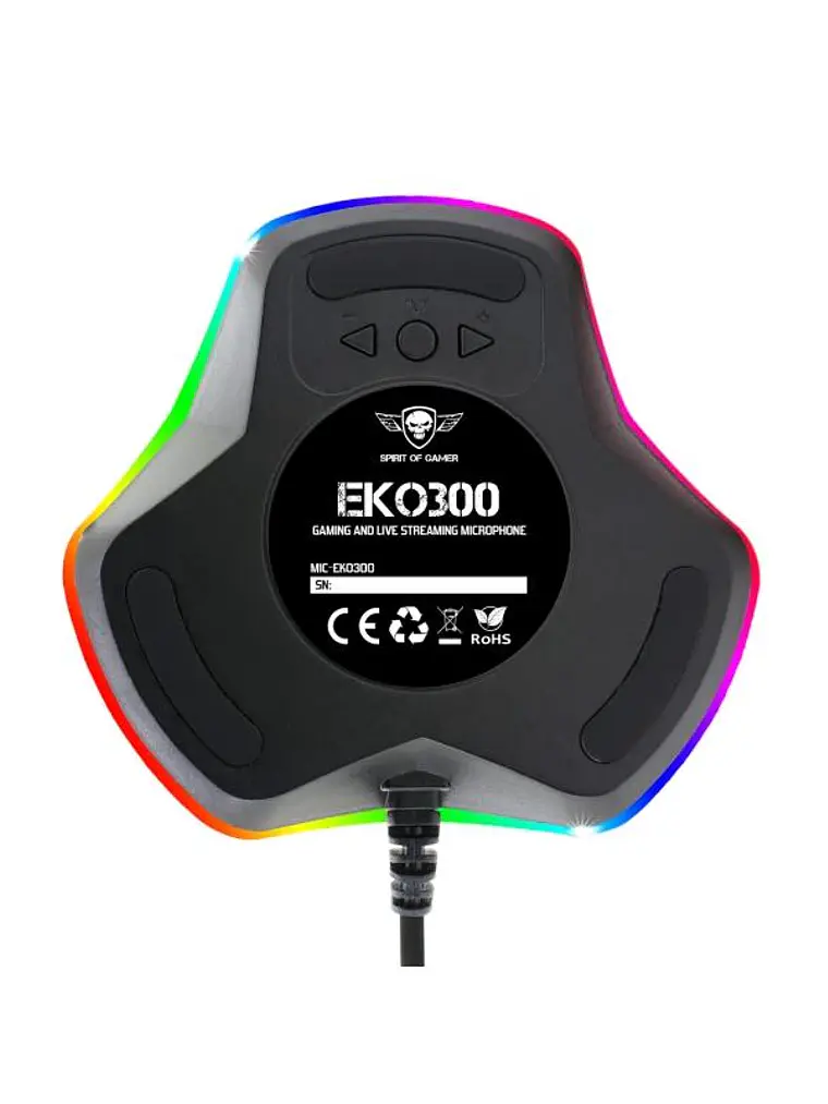 Spirit of Gamer Microfono Eko 300 Negro 2