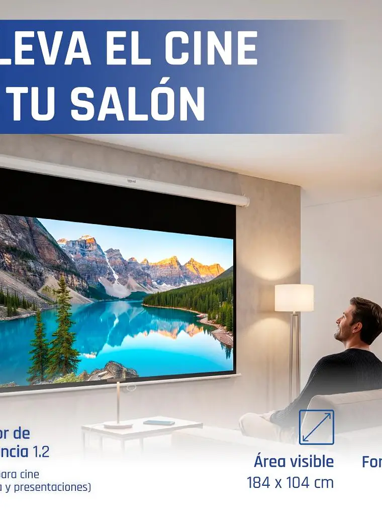 iggual Pantalla eléctrica 16:9 84