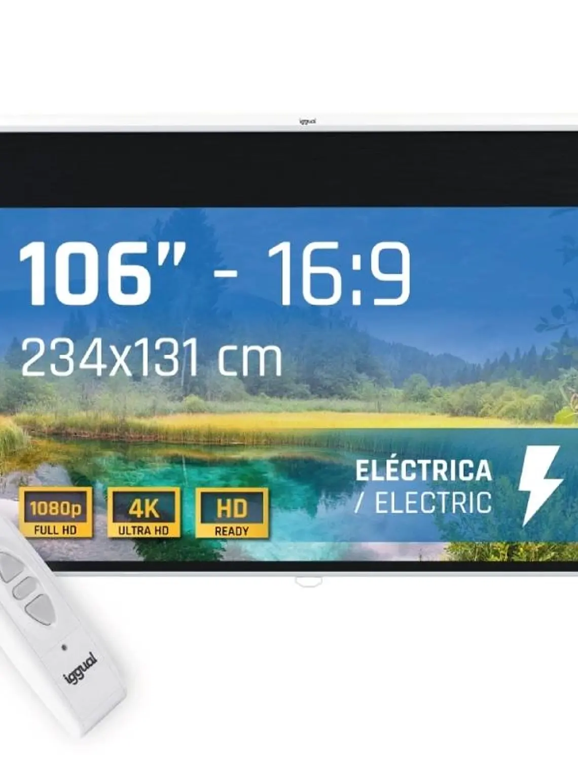 iggual Pantalla eléctrica 16:9 106