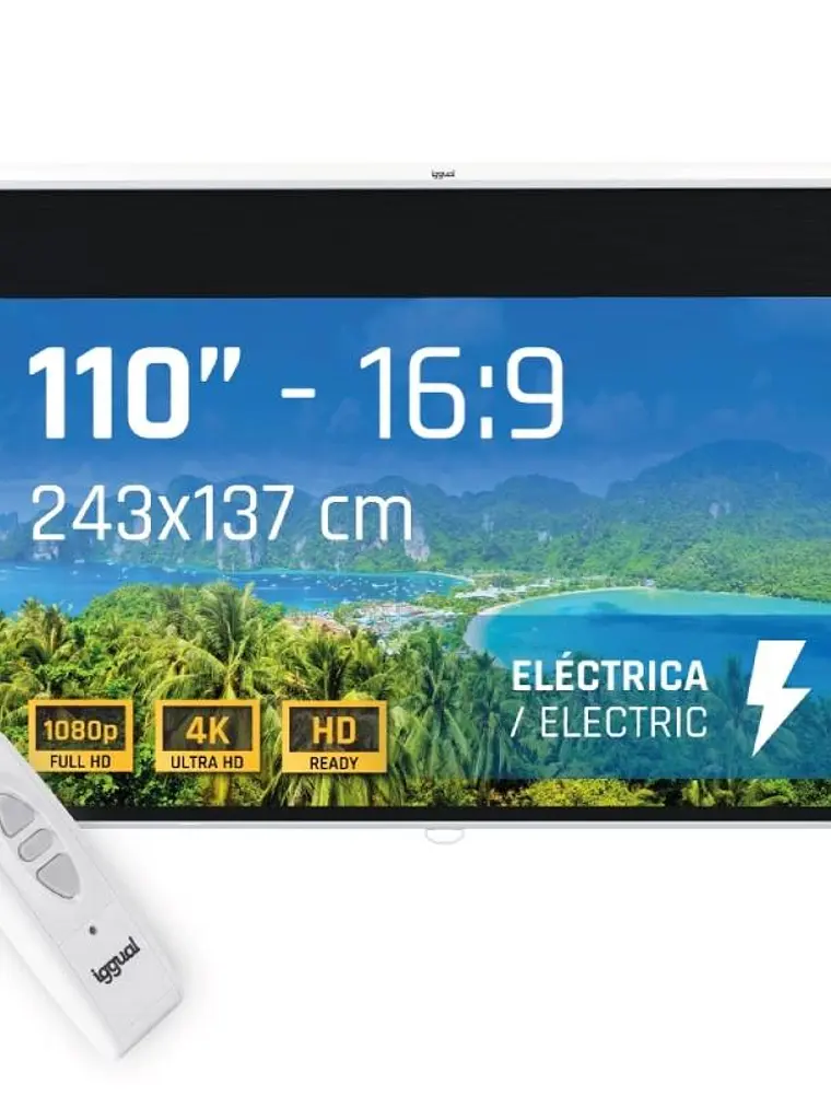iggual Pantalla eléctrica 16:9 110