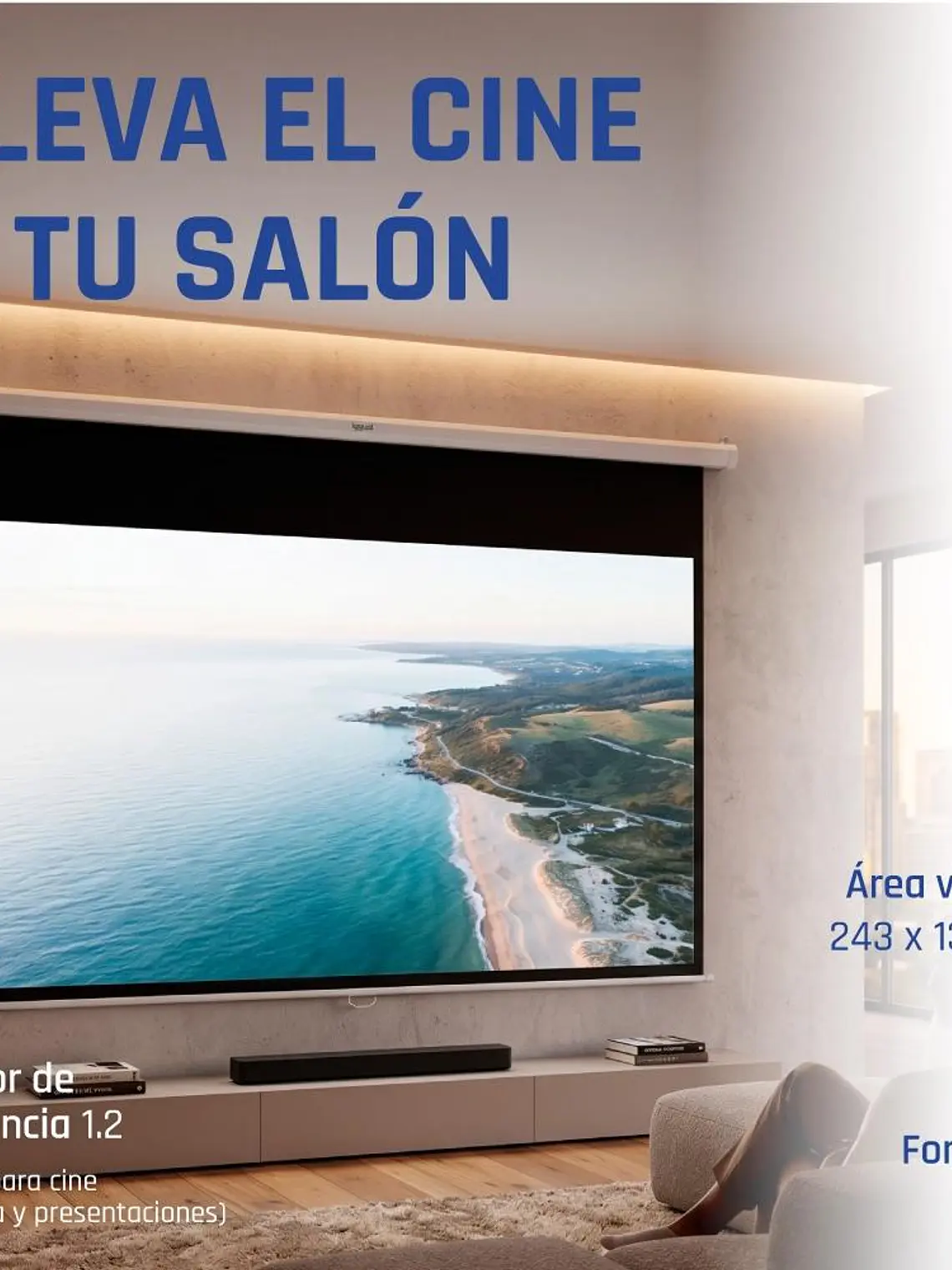 iggual Pantalla eléctrica 16:9 110