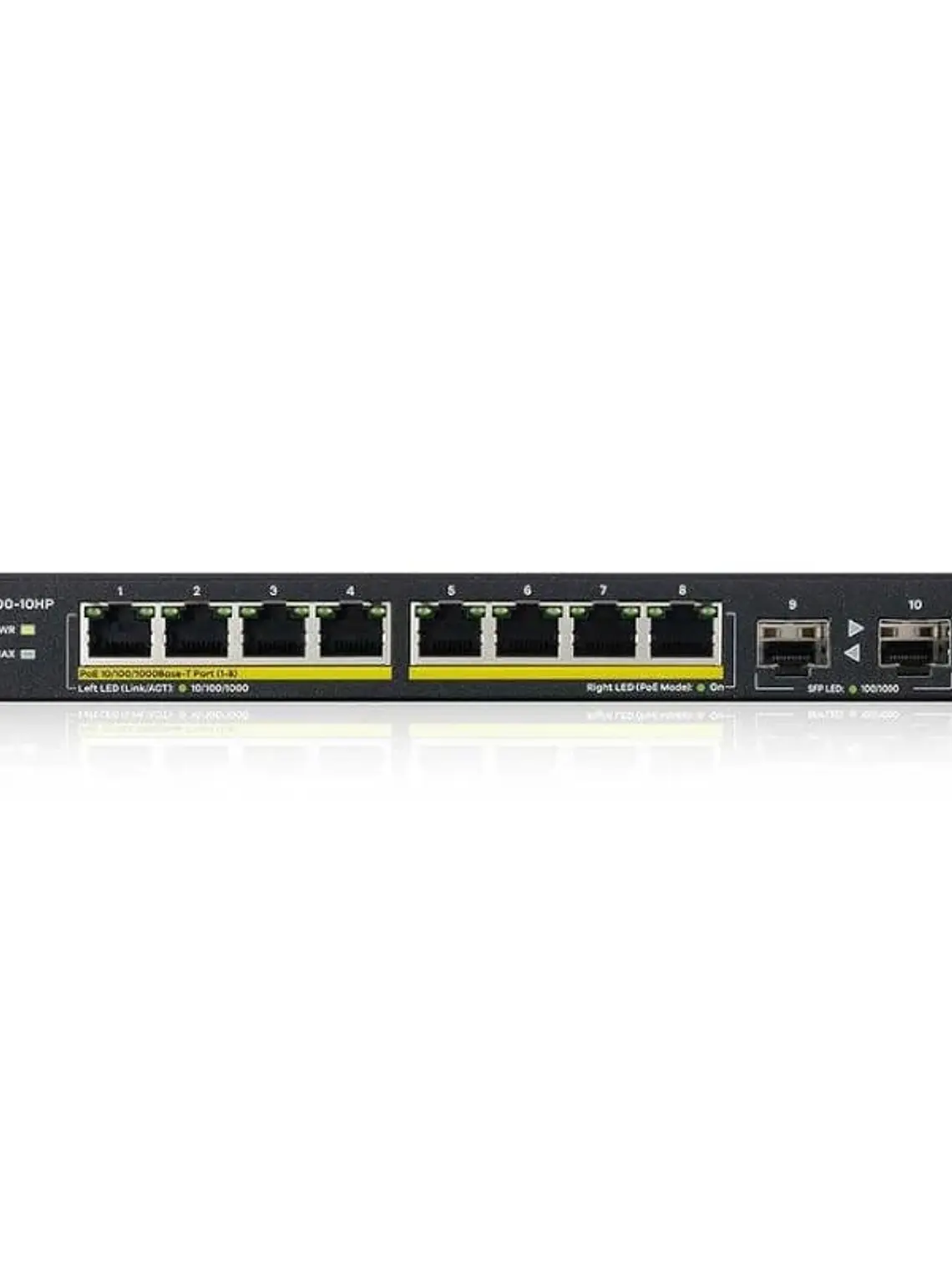 Zyxel GS1100-10HP v2 Switch 8xGbE 120 Watt PoE 1