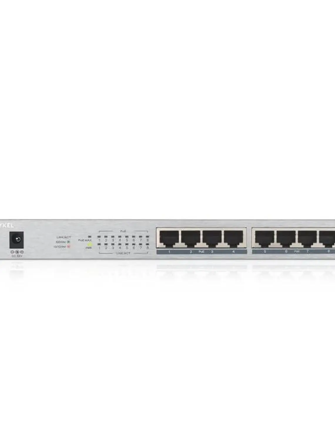 Zyxel GS1008-HP Switch 8xGb PoE+ 60W Desktop 3