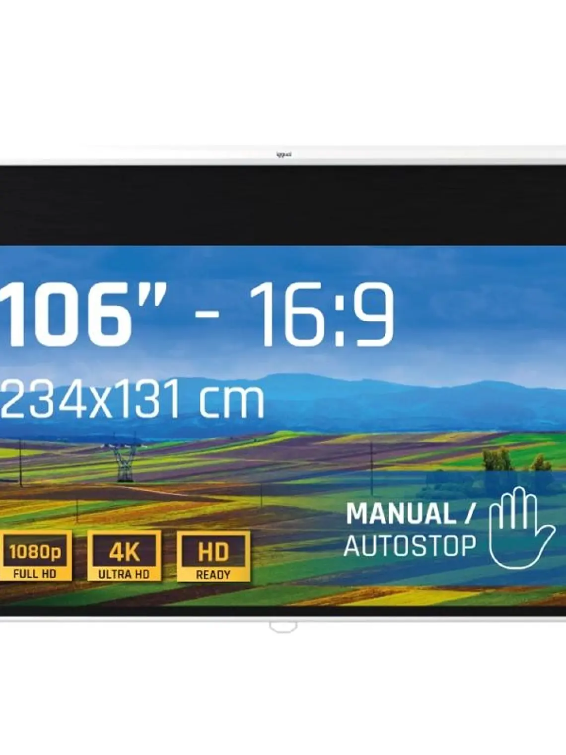iggual Pantalla manual 16:9 106