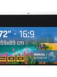 iggual Pantalla manual 16:9 72