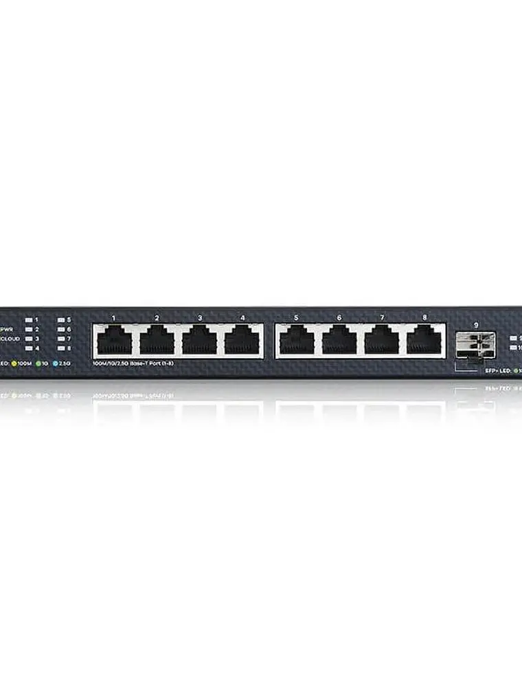 Zyxel XMG1915-10E Smart Switch 8x2.5GbE 2xSFP+ 3