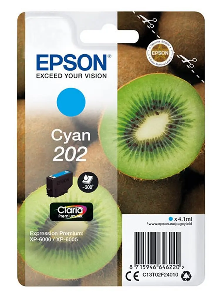Epson Cartucho 202 Cyan 1