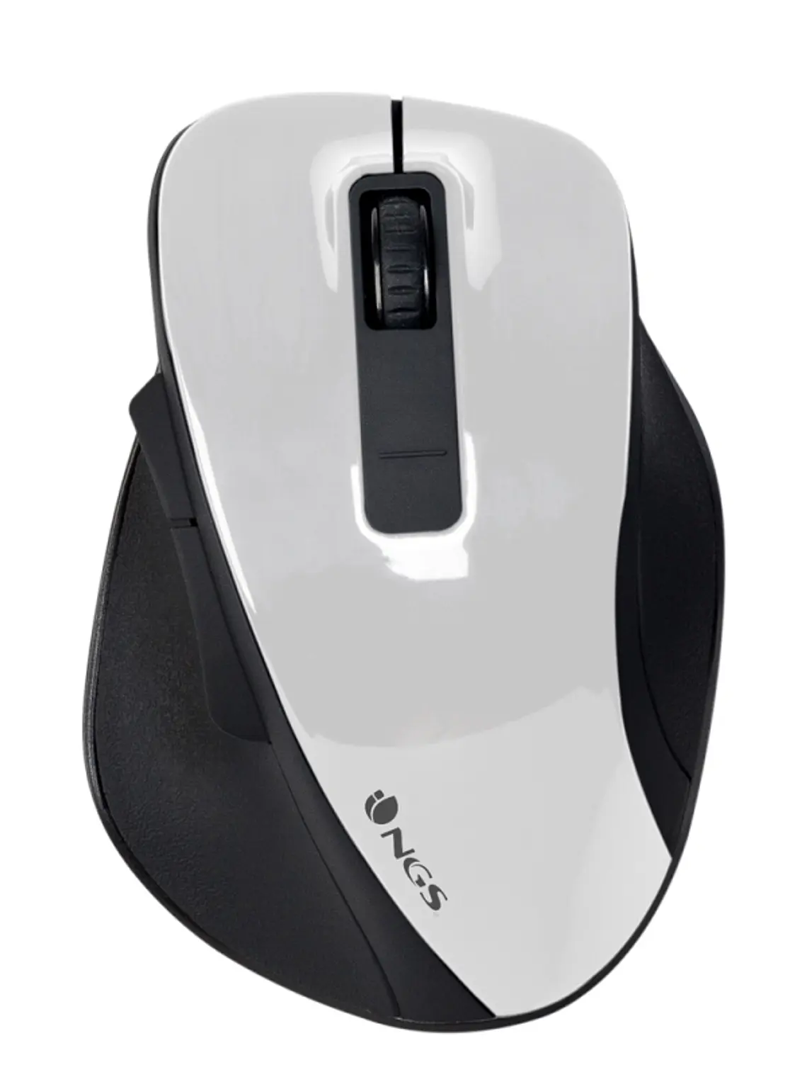 NGS Ratón Inalámbrico 2.4 GHz BOWWHITE 16000DPI Bl 1
