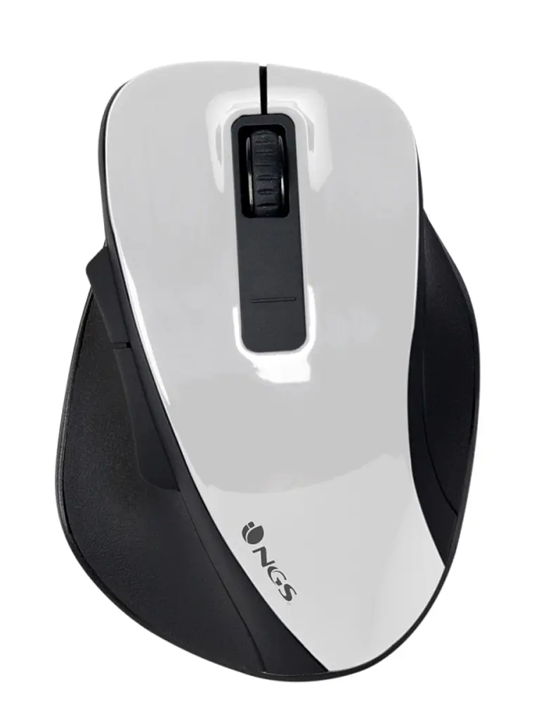 NGS Ratón Inalámbrico 2.4 GHz BOWWHITE 16000DPI Bl 1