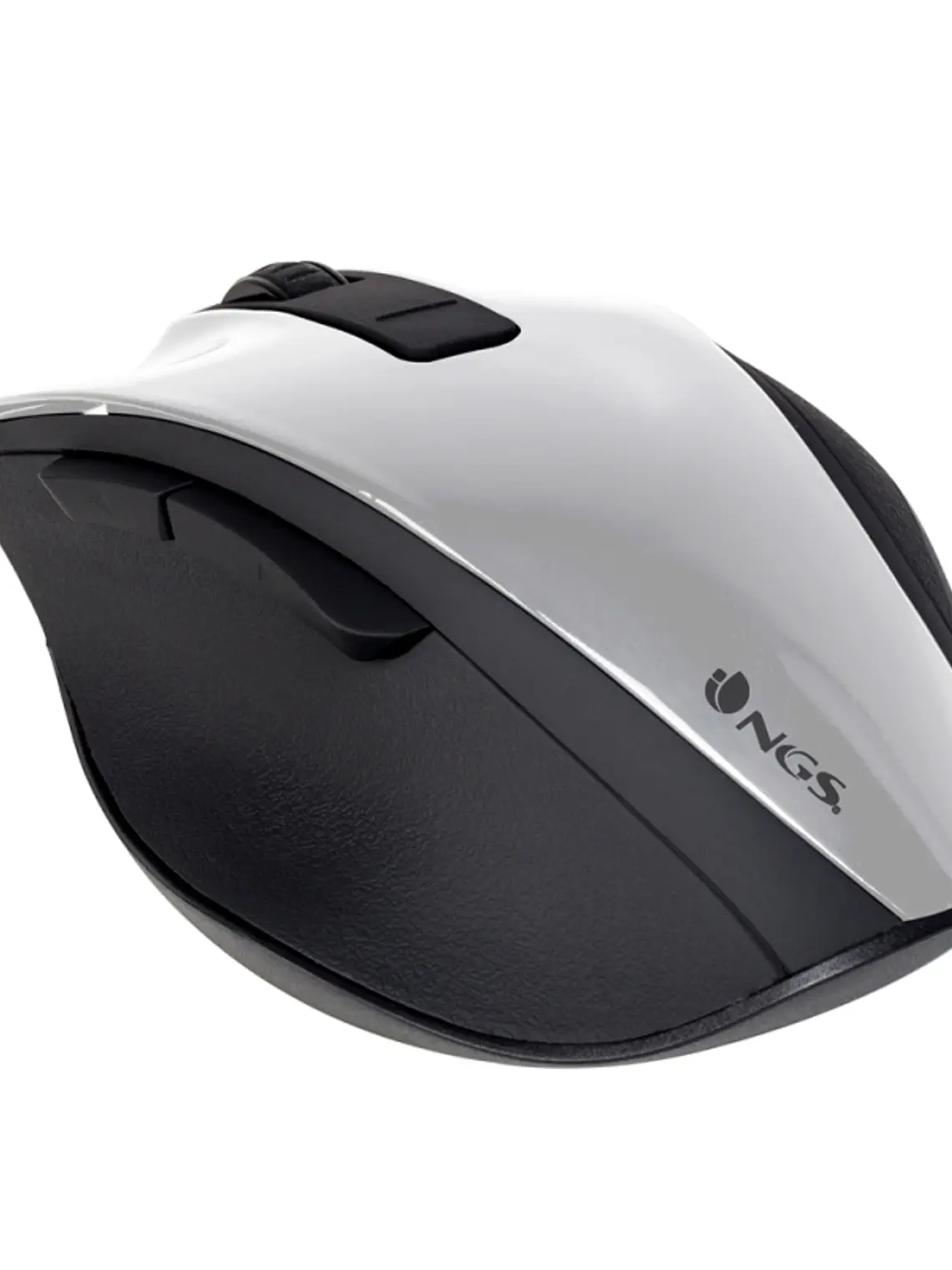 NGS Ratón Inalámbrico 2.4 GHz BOWWHITE 16000DPI Bl 2