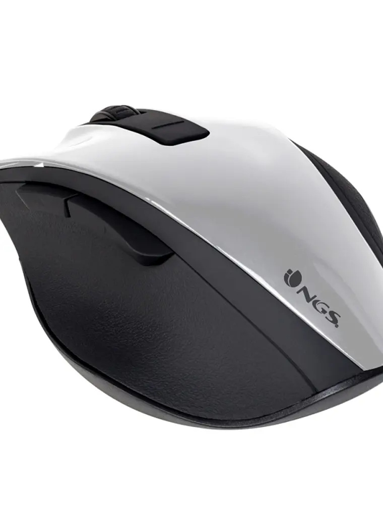 NGS Ratón Inalámbrico 2.4 GHz BOWWHITE 16000DPI Bl 2
