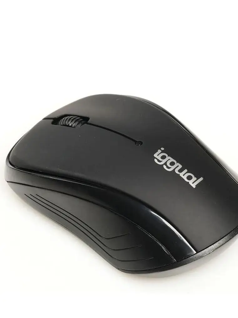 iggual Ratón inalámbrico WOM-BASIC-1600DPI negro 2
