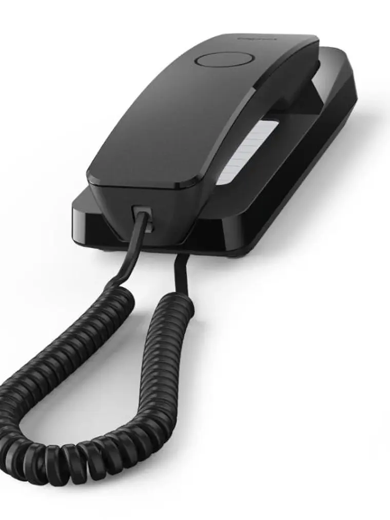 Gigaset DESK 200 Teléfono Fijo analógico Negro 1