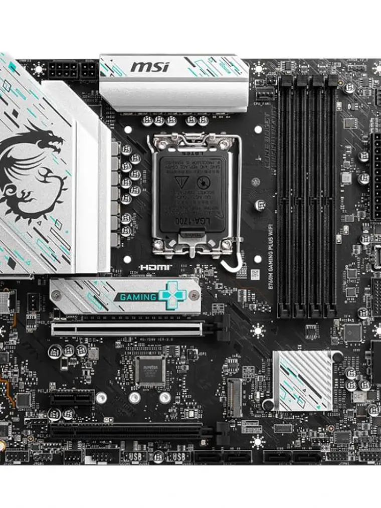 MSI Placa Base B760M Gaming Plus Wifi DDR5 LGA1700 4