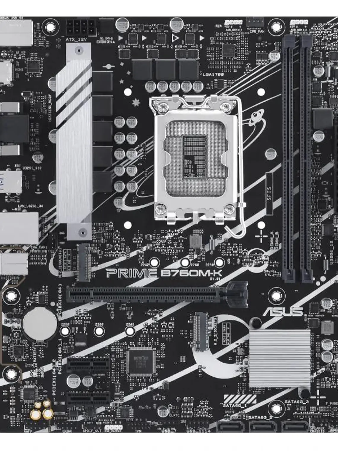 ASUS Placa Base PRIME B760M-K DDR5 mATX 1700 2