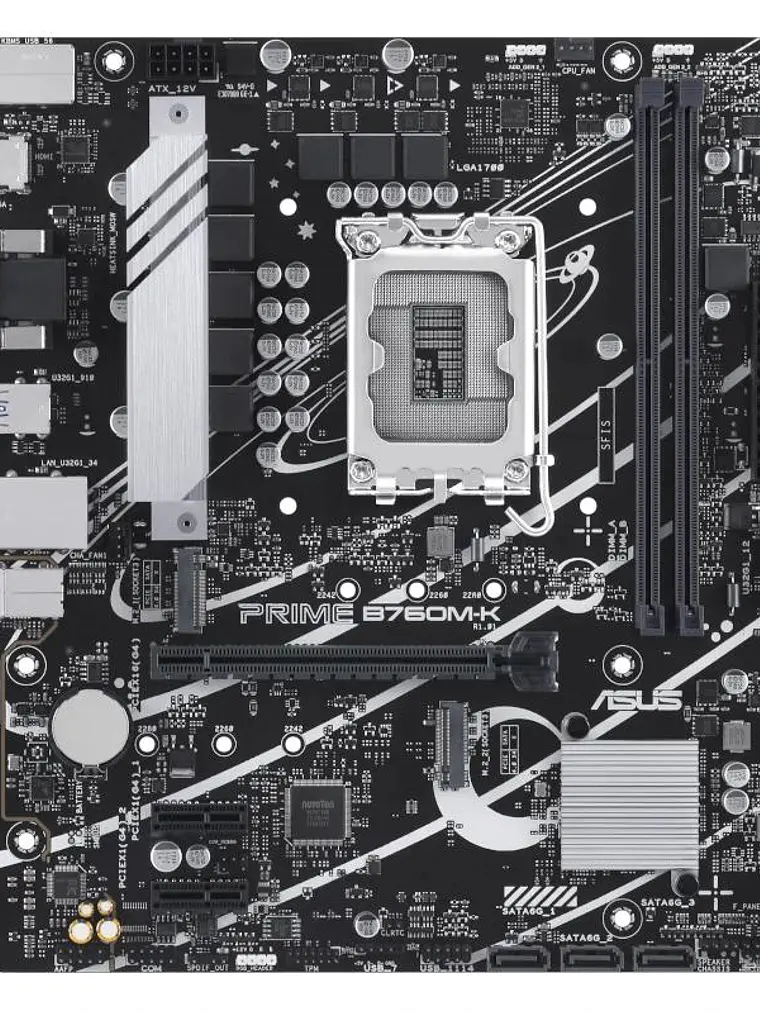 ASUS Placa Base PRIME B760M-K DDR5 mATX 1700 2