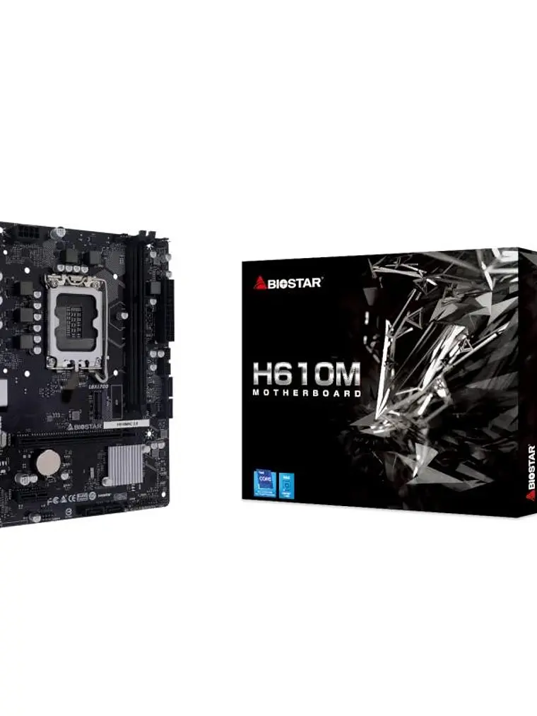 Biostar Placa Base H610MHC 2.0 DDR4 mATX LGA1700 1