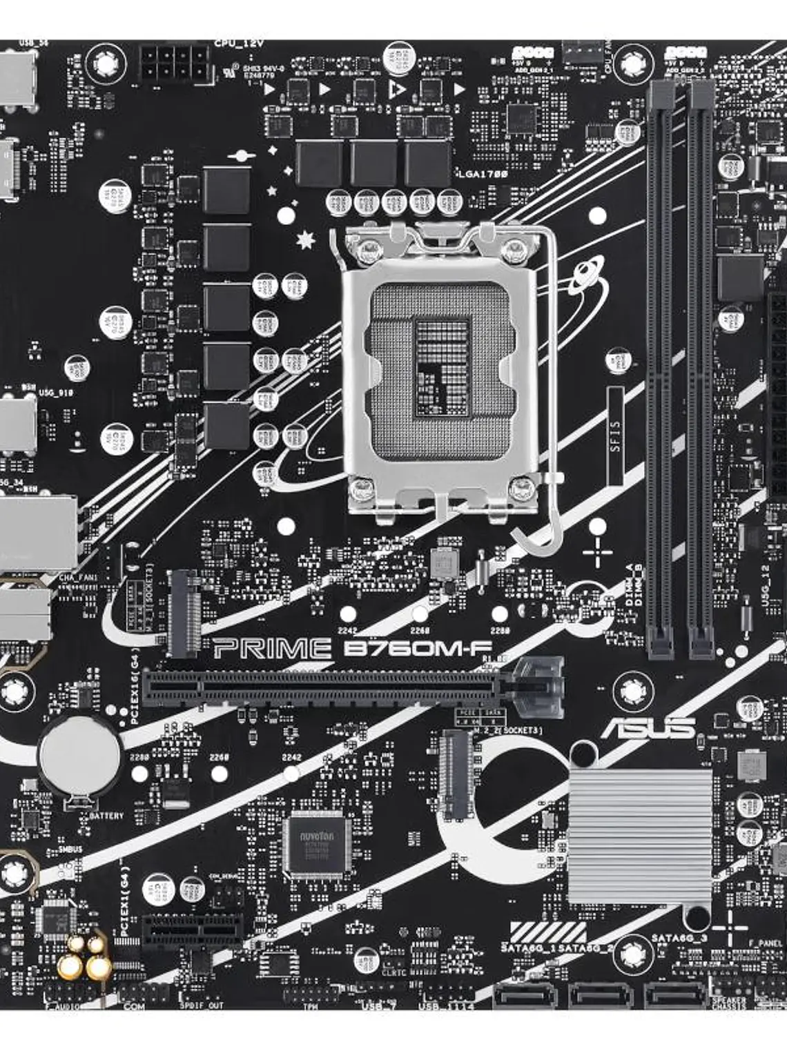 ASUS Placa Base PRIME B760M-F DDR5 mATX 1700 2