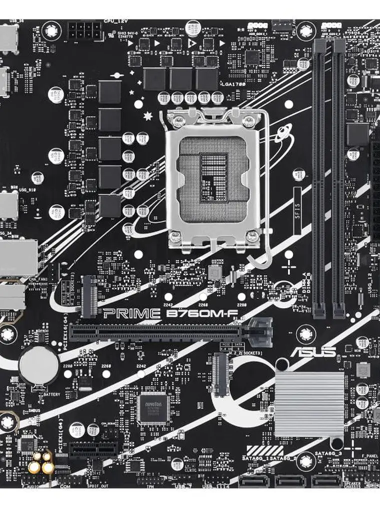 ASUS Placa Base PRIME B760M-F DDR5 mATX 1700 2
