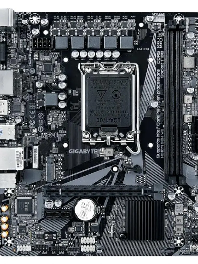 Gigabyte Placa Base H610M S2H V2 DDR5 mATX 1700 2