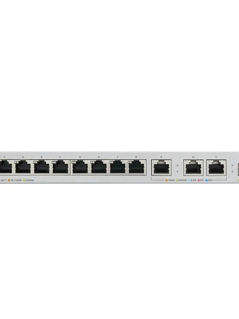 Zyxel XGS1250-12 Switch 8xGb 3xmGig 1/2.5/5/10G 1x 2