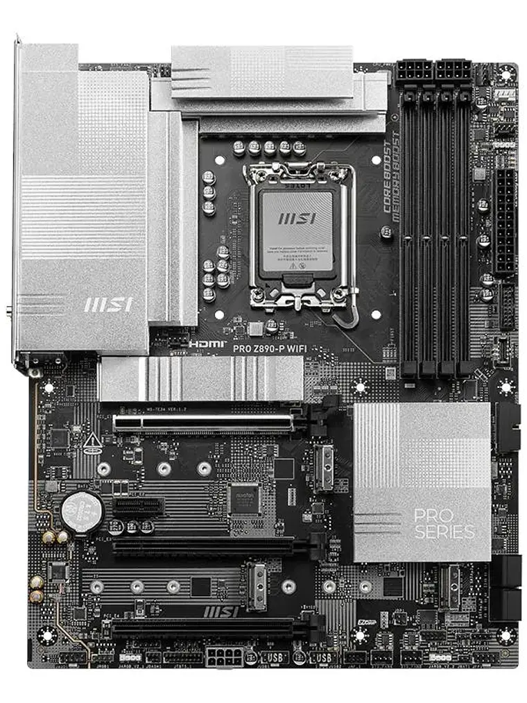 MSI Placa Base PRO Z890-P WIFI6E DDR5 ATX LGA1851 2