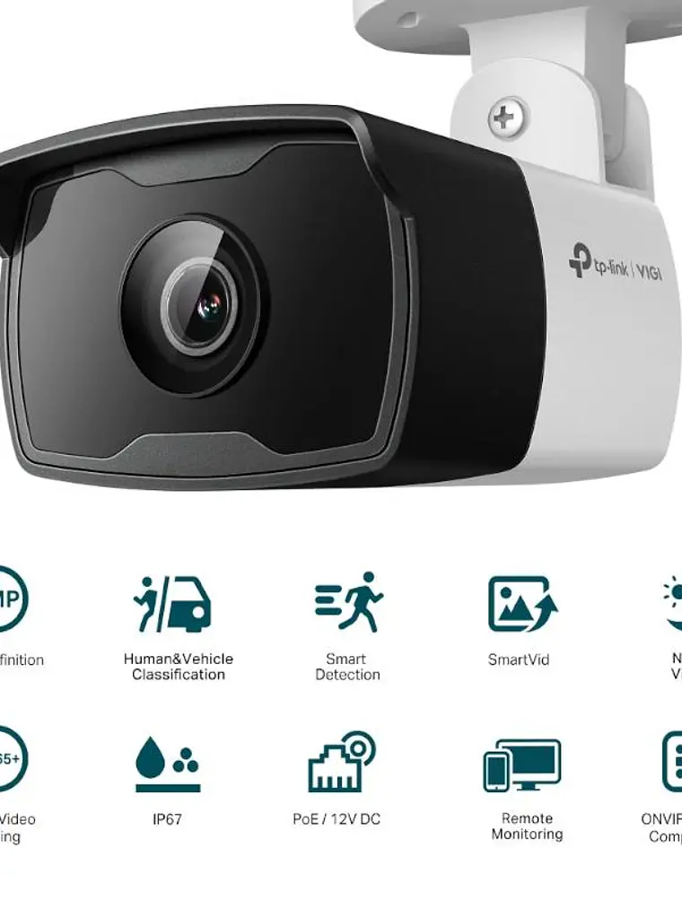 VIGI Cámara IP Bullet C340I 4MP Plástico IR 4mm 2