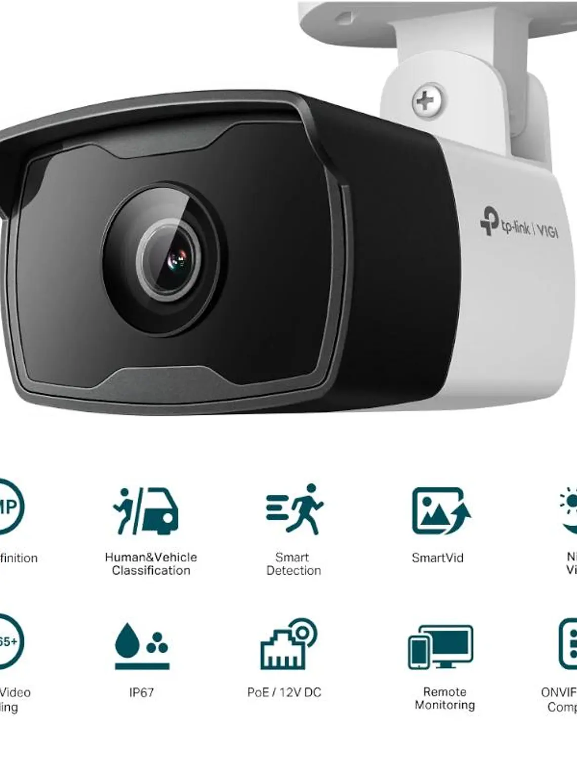 VIGI Cámara IP Bullet C340I 4MP Plástico IR 6mm 2