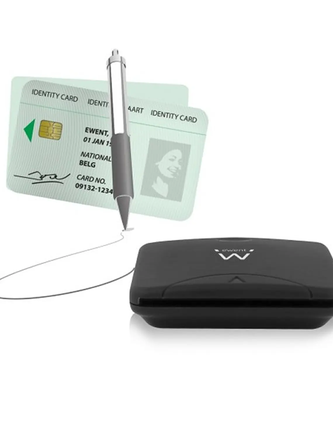 EWENT EW1052 Lector Tarjetas USB2 DNI/Sanitaria 3