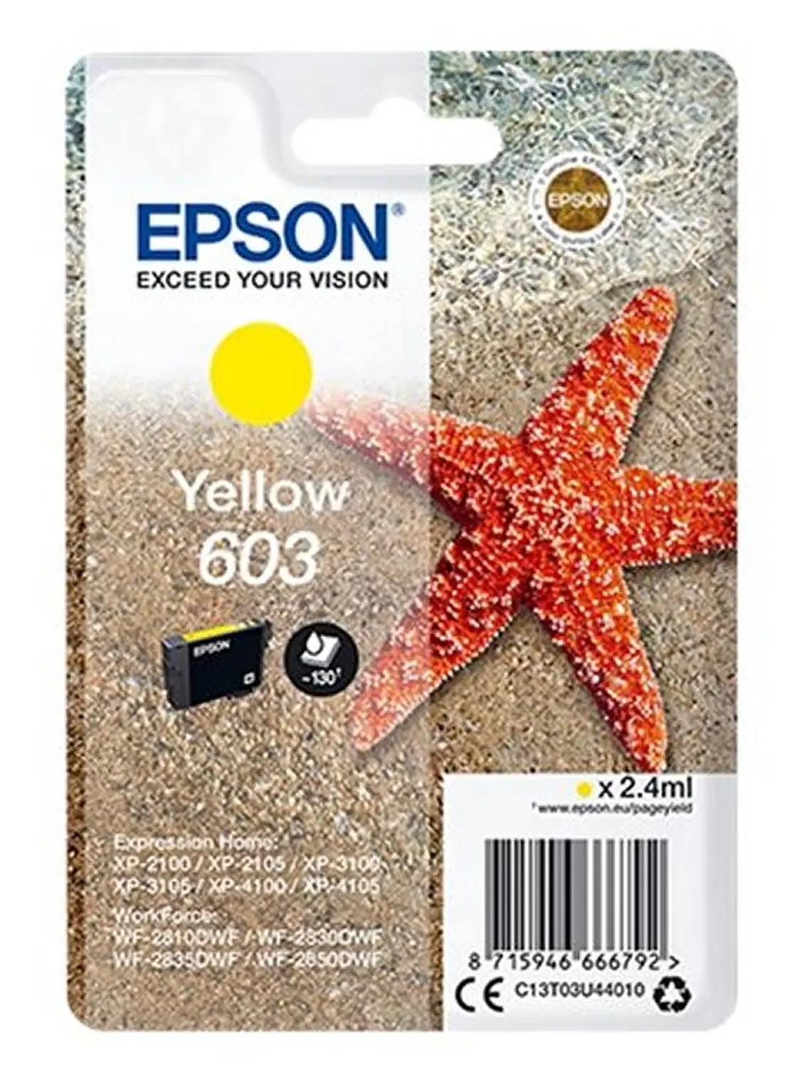 Epson Cartucho 603 Amarillo 1