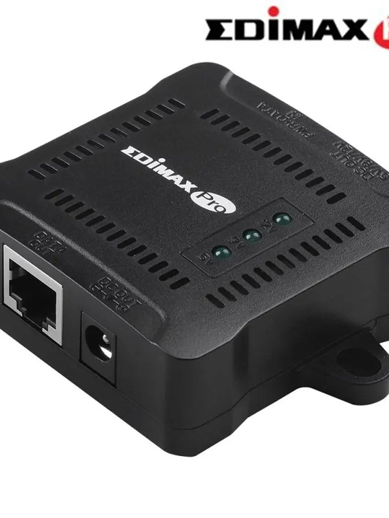 Edimax PRO Splitter PoE GP-101ST 5VDC 9VDC 12VDC 1