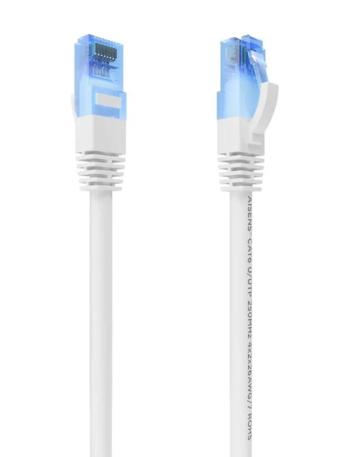 Aisens Cable RJ45 CAT.6 UTP AWG26 CCA Blanco 0.5 3