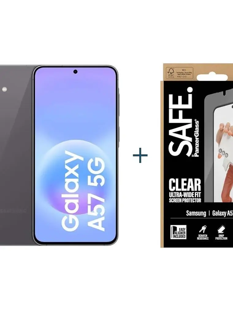 Samsung Galaxy A57 5G 256Gb 8Gb Gray+Protec Safe 1