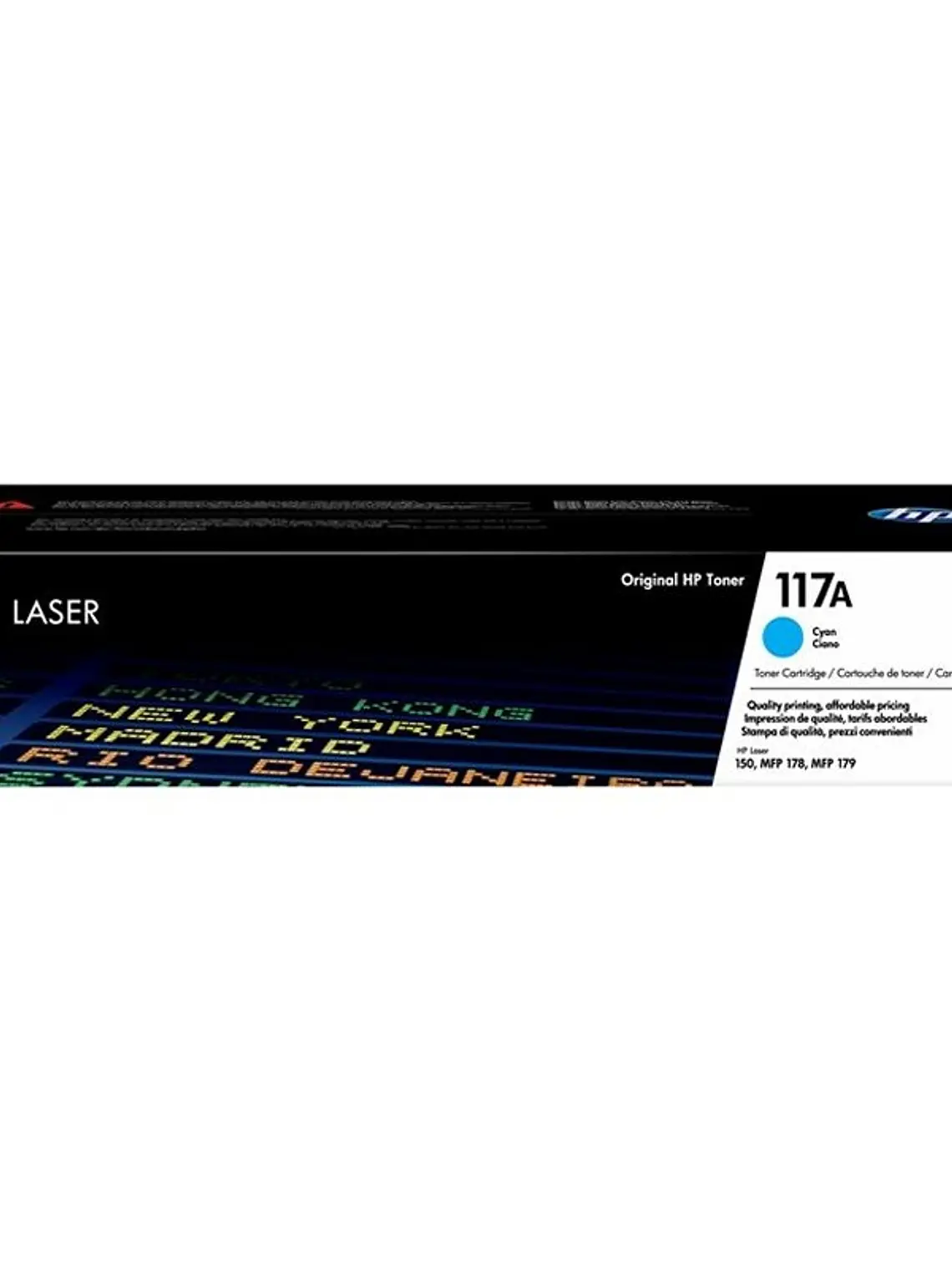 HP Tóner 117A Cyan 1