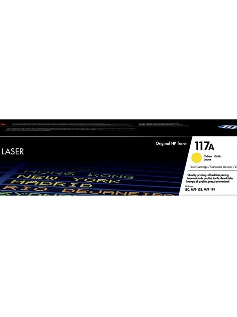 HP Tóner 117A Amarillo 1
