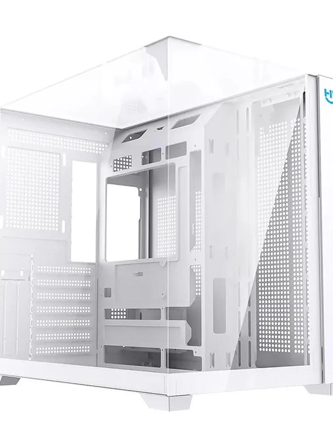 Hiditec Caja ATX Gaming Sky White USB 3.1 TYPE-C 2