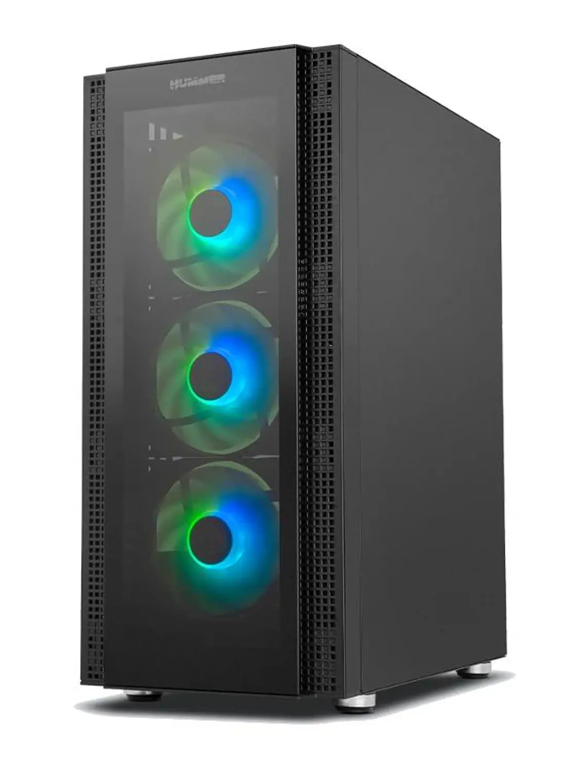 NOX Semitorre HUMMER AERO Hyperflow ARGB Negro 2