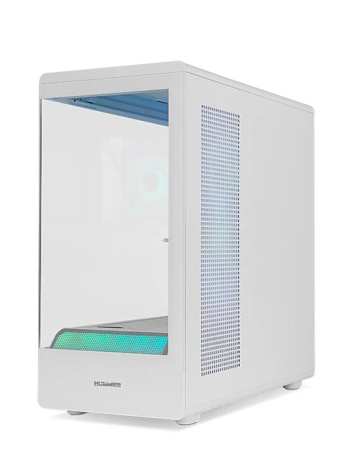 NOX Semitorre HUMMER SIGNAL Frameless ARGB Blanco 3